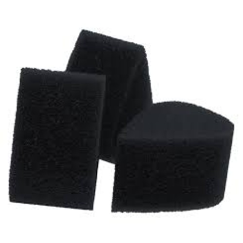Fusion Body Art - Face Painting Petal Sponge 3PK - BLACK